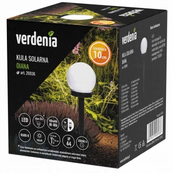 LAMPA KULA SOLARNA DIANA 10cm LED